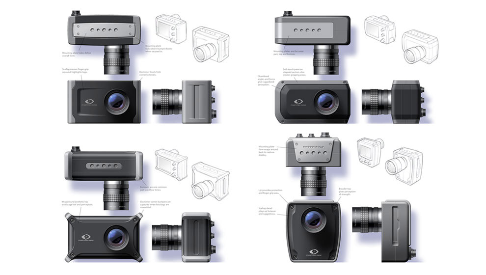 video camera industrial design concepts